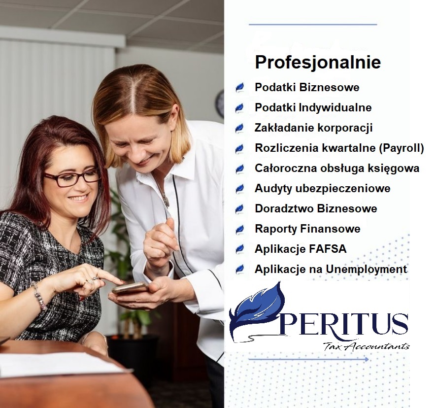 Peritus, Ltd. Tax Accountants Agnieszka Wojtowicz Podatki na Luzie